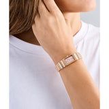Ted Baker Womens Lileey Pink Rose Gold-Tone 27mm Bracelet Watch