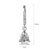 Krystal Couture Pretty Pea Earrings Embellished with SWAROVSKI Crystals