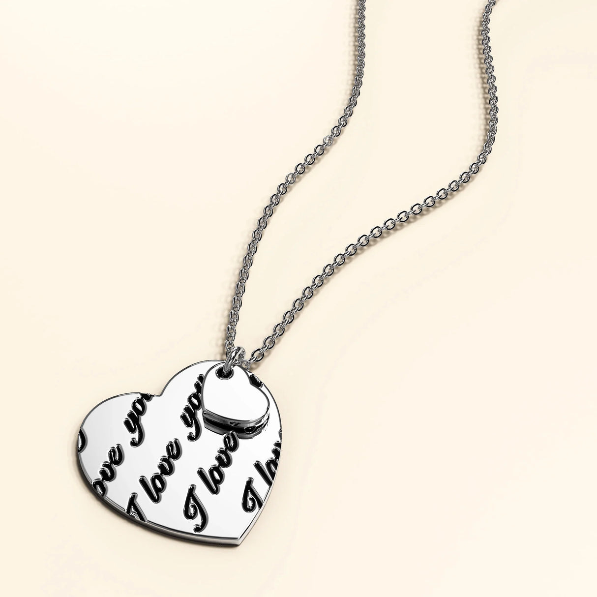 Bullion Gold I Love You Necklace