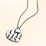Bullion Gold I Love You Necklace