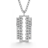 Krystal Couture Glittery Blade Necklace