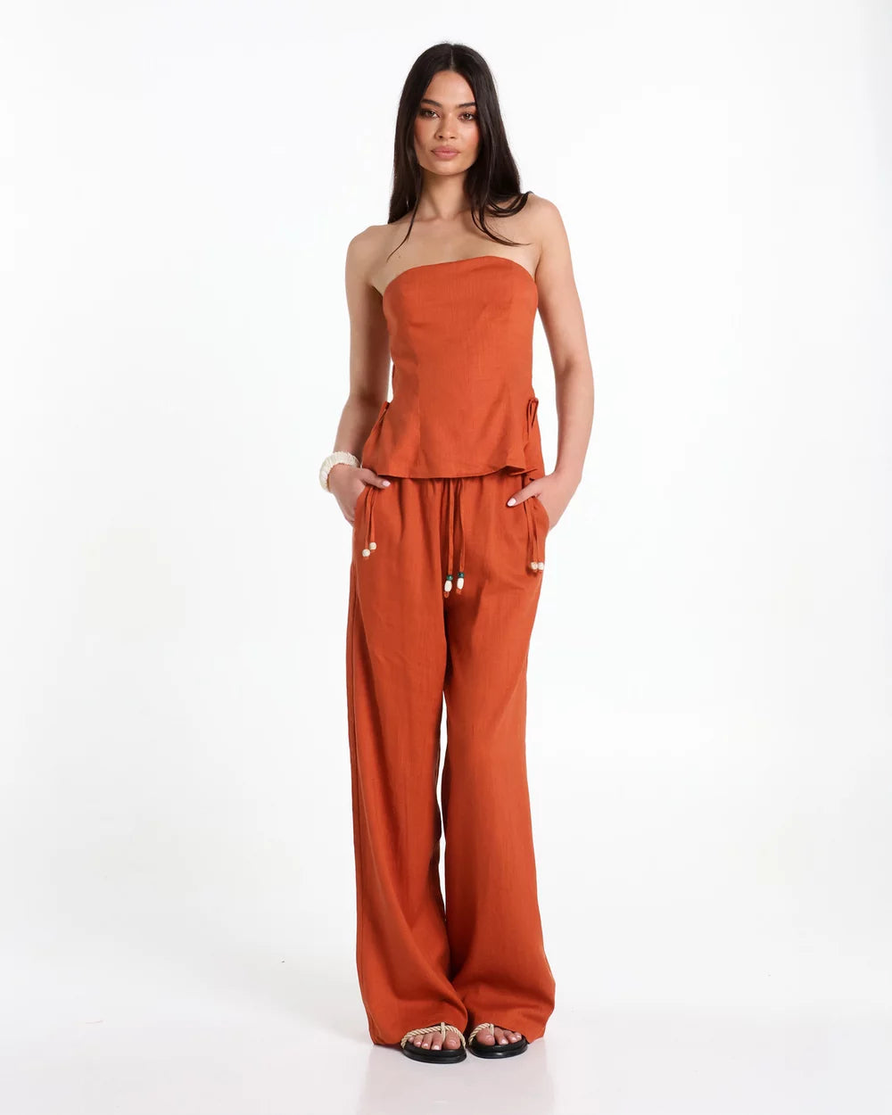 Lost In Lunar Arli Top - Terracotta