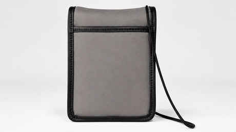 Man Cosmo Phone Holder Flap - Light Lapis+Nero