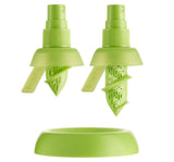 2X Stem Spray Mist Juicer Bpa Free Silicon Fruit Citrus Lemon Lime Kitchen Tool