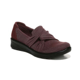 Bzees Glimmer Slip-On - Windsor Red Shimmer