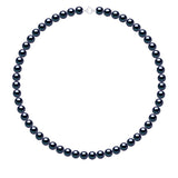 Necklace Prestige Freshwater Pearl Black 9-10mm