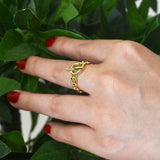 Adjustable Toggle Clasp Fashion Ring
