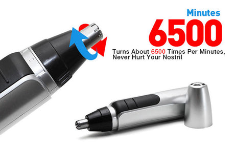 TODO Electric Nose Ear Hair Trimmer Groomer Hair Remover Stainless Steel Blade Es-999