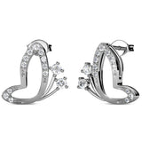 Krystal Couture Butterfly Buff Stud Earrings Embellished with SWAROVSKI Crystals