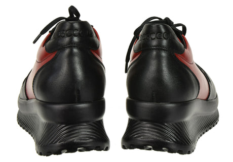 Bosccolo Womens Sneakers - Black/Red