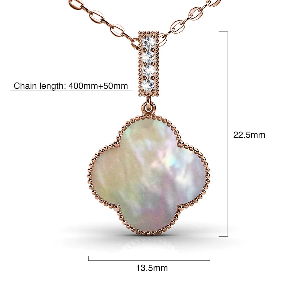 Krystal Couture Rose Gold Milkyway Necklace Embellished with SWAROVSKI Crystals