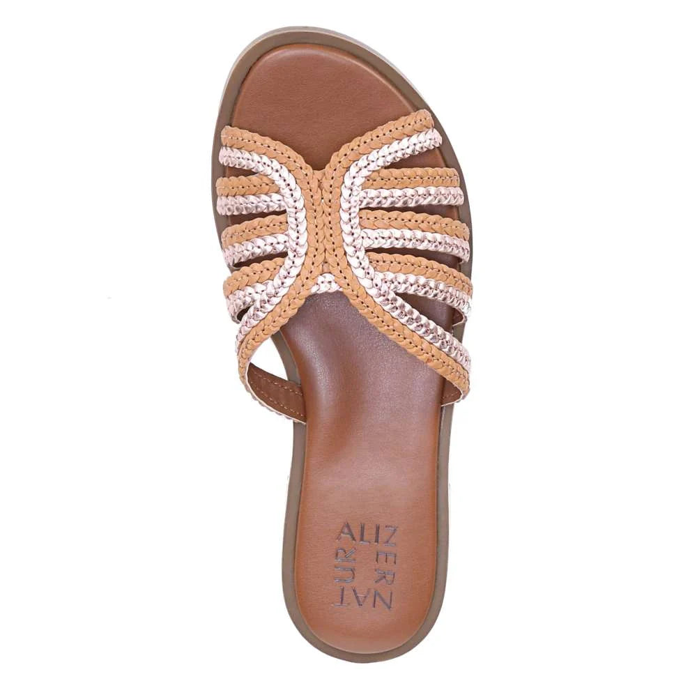 Lane Slide - Tan Multi