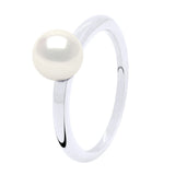 Ring Prestige Freshwater Pearl White Sterling Silver