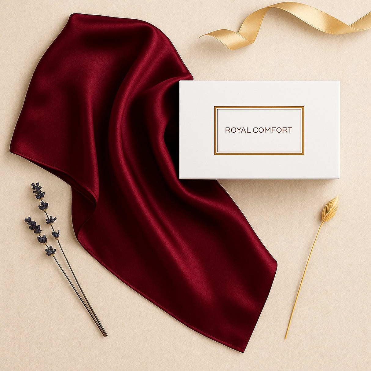 Pure Silk Pillowcase - Single Pack - Malaga Wine