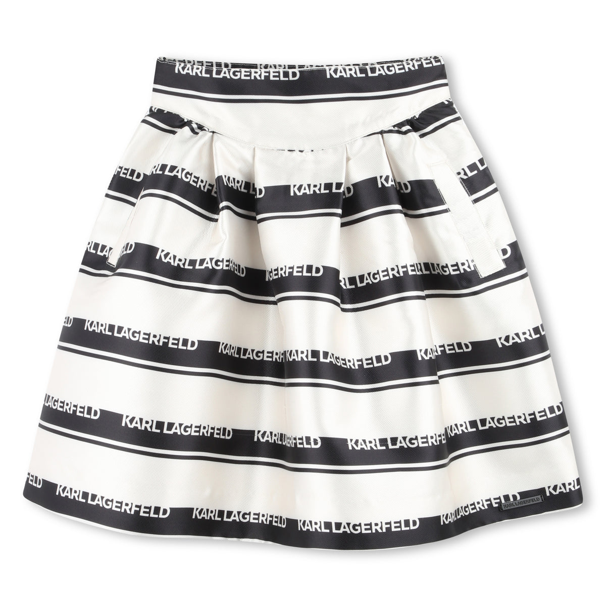 Karl Lagerfeld Girls Cafe Terrase D3 Ceremonie Skirt - Black