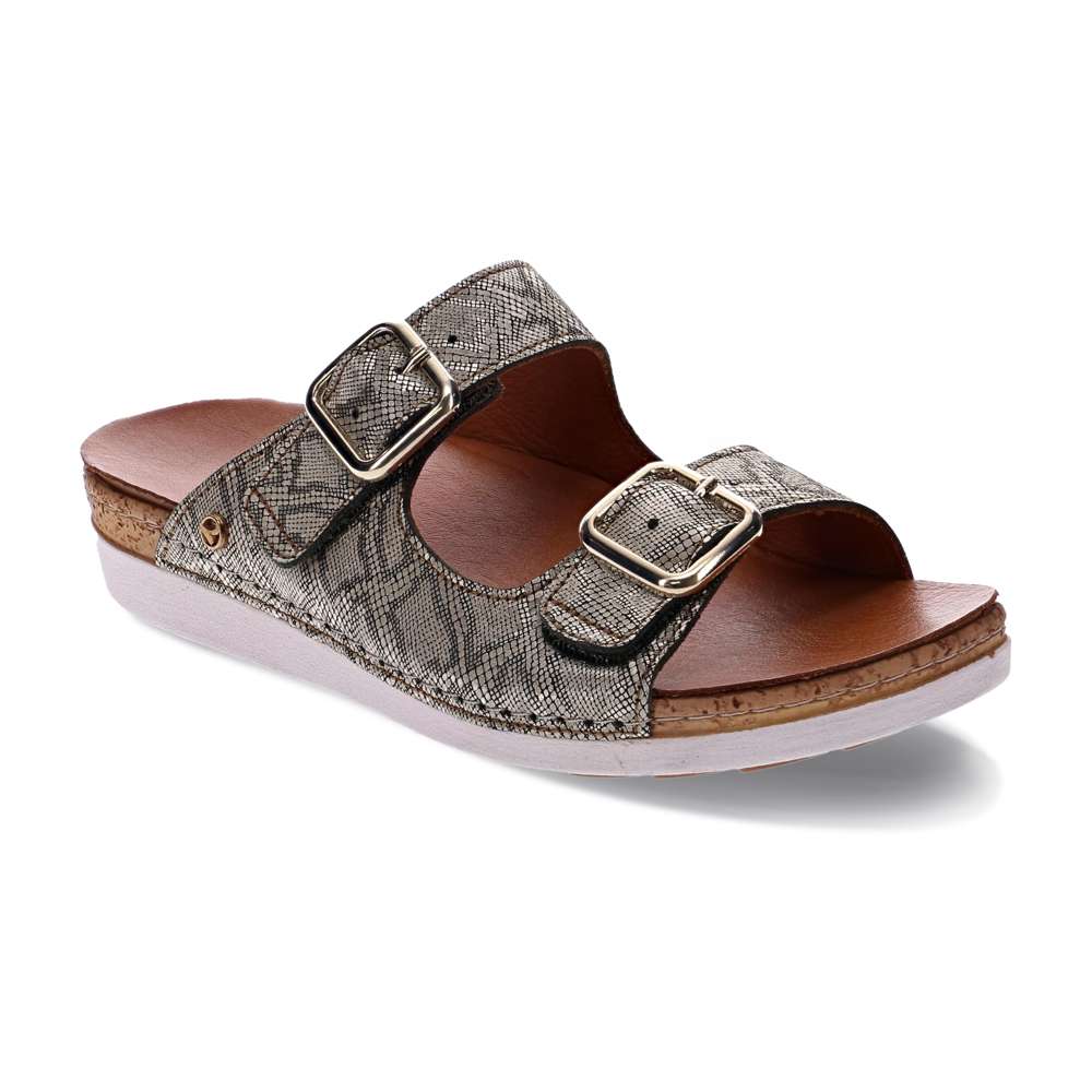 Revere Brighton Slide - Khaki Diamond