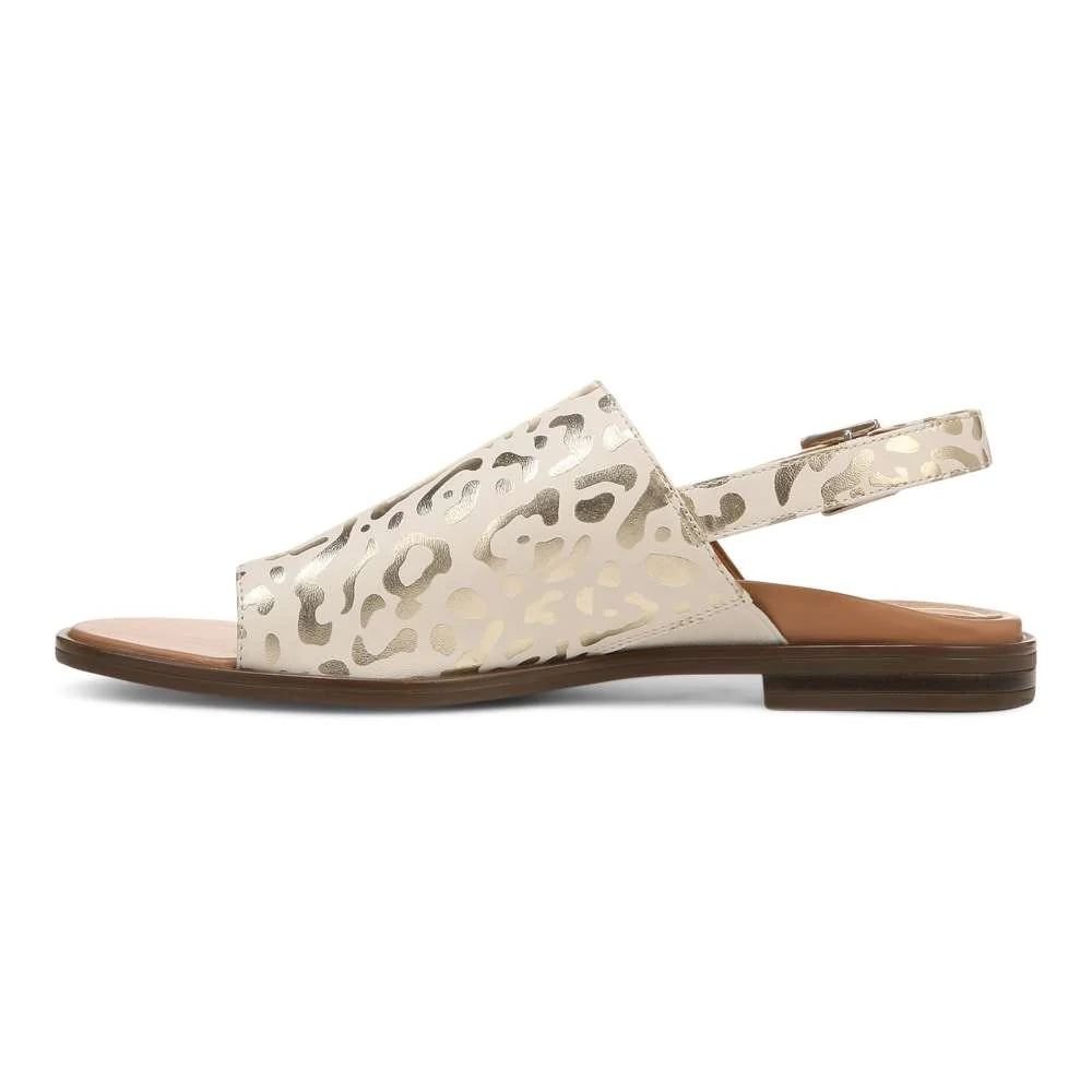 Vionic Ella Sandal - White Leopard