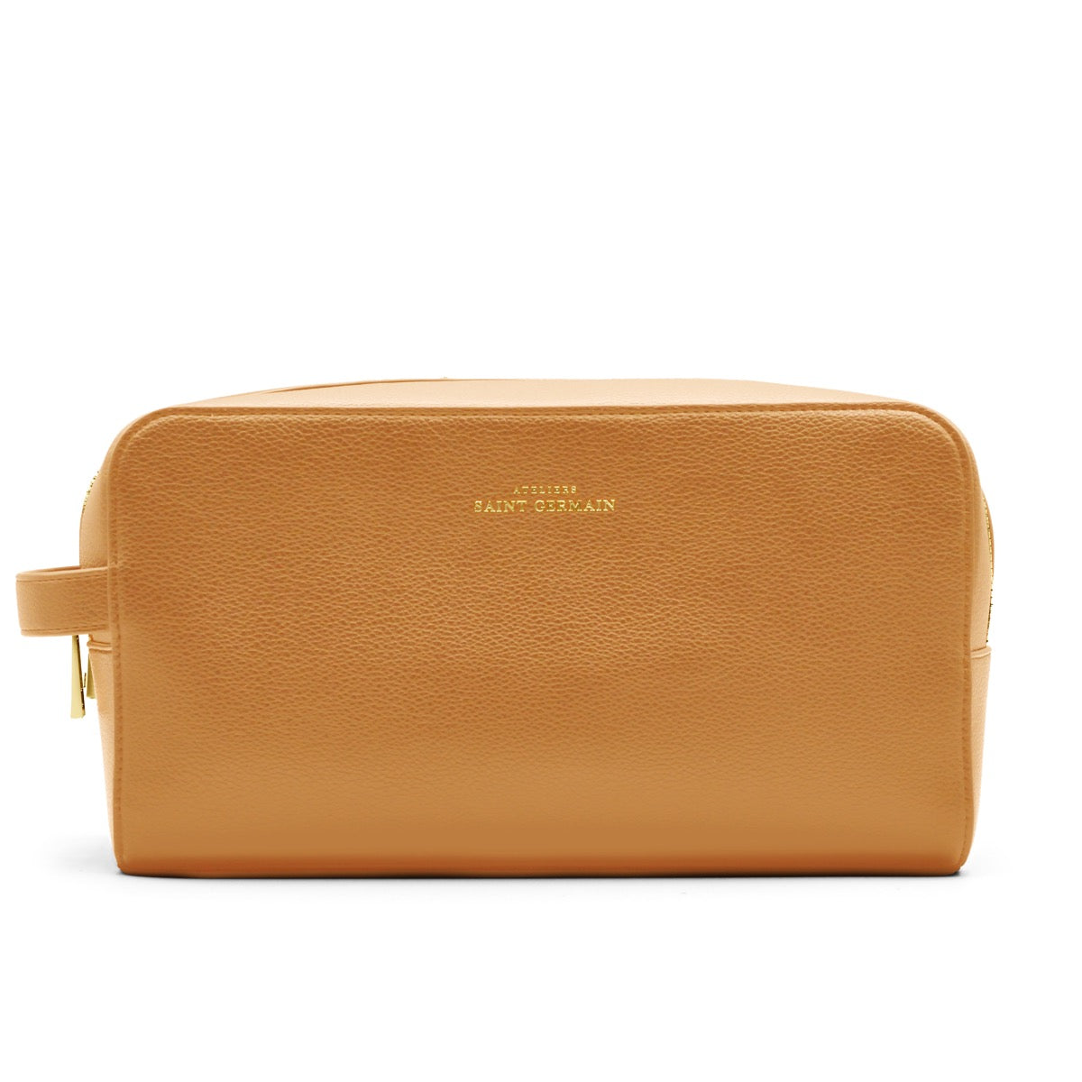 CHATEL - Toiletry Bag Double Compartment - BROWN