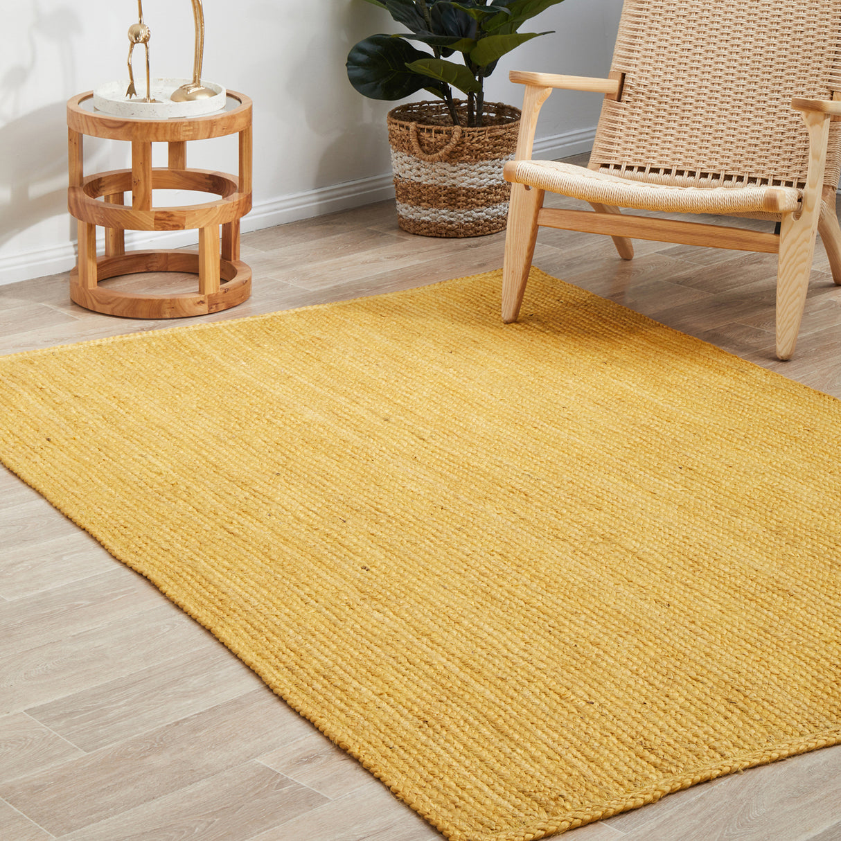 Bondi Yellow Rectangle Rug