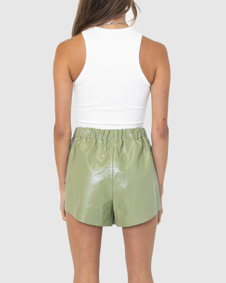 BY.DYLN Stevie Shorts - Green