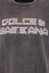 Dolce & Gabbana Men Studs Short Sleeve T-shirt