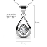 Krystal Couture Center Piece Necklace Embellished with SWAROVSKI Crystals