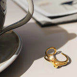 Bullion Gold Forever Knot Gold Ring