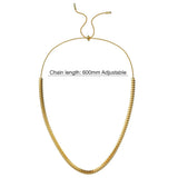 Bullion Gold Janet Corsetted Chain Necklace