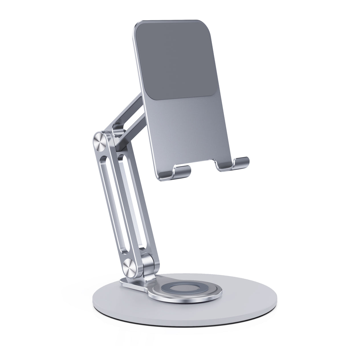 TODO Aluminium Alloy 4 - 13" Mobile Phone Stand Mount Tablet Holder - Carbon Grey