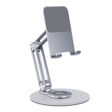 TODO Aluminium Alloy 4 - 13" Mobile Phone Stand Mount Tablet Holder - Carbon Grey