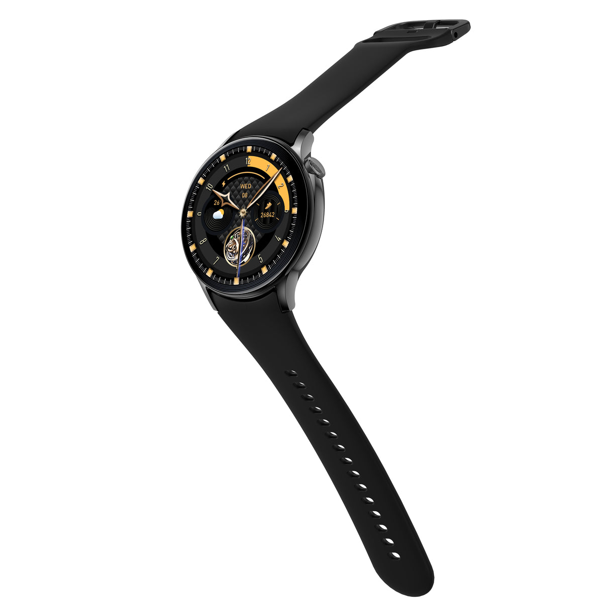 Bluetooth Smart Watch 1.43" Touch Screen Call Heart Rate Blood Pressure BT 5.3 �� Black