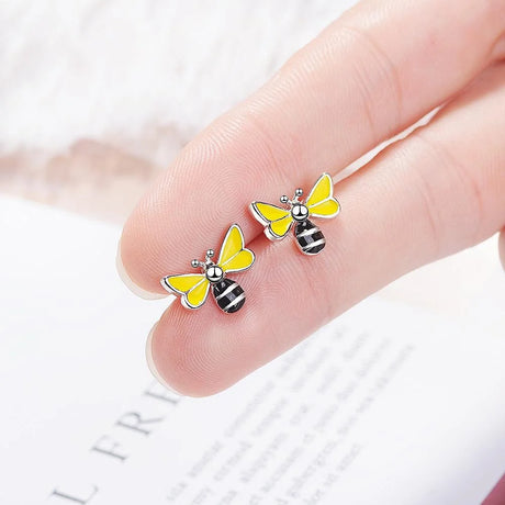 Freedom Bee Stud Earrings