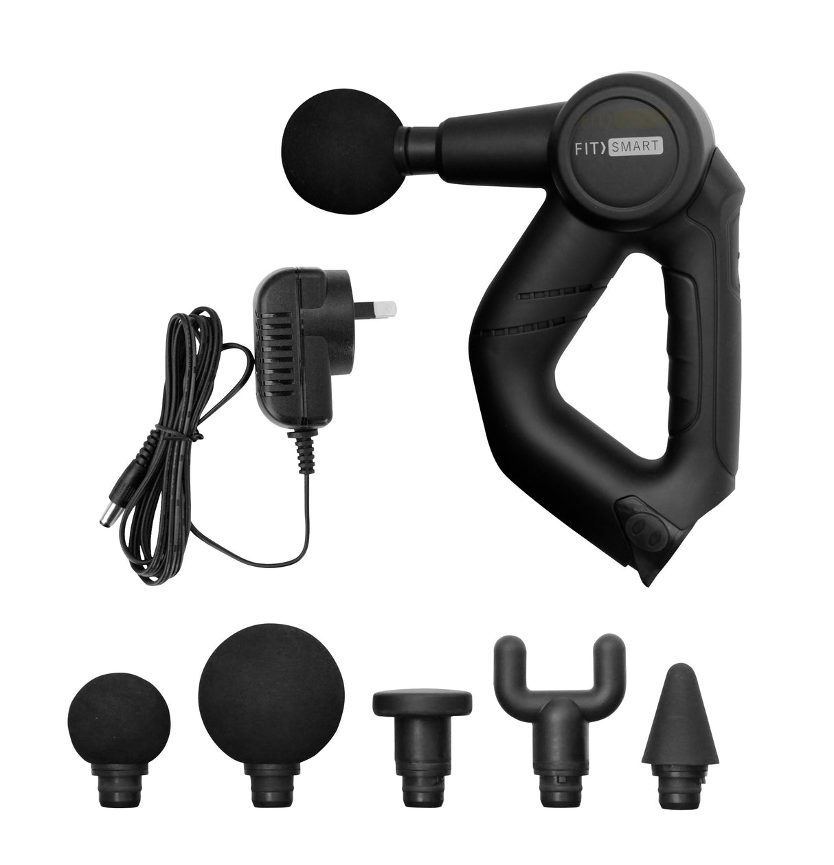 Fitsmart PRO Black Vibration Therapy Massage Device