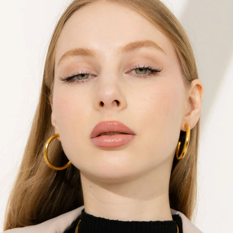 Bullion Gold Erica Gold Hoop Earrings