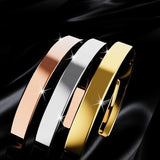 Bullion Gold Avenue Classic Cuff Bangle Gold - 6mm