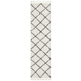 Saffron 22 White Runner Rug