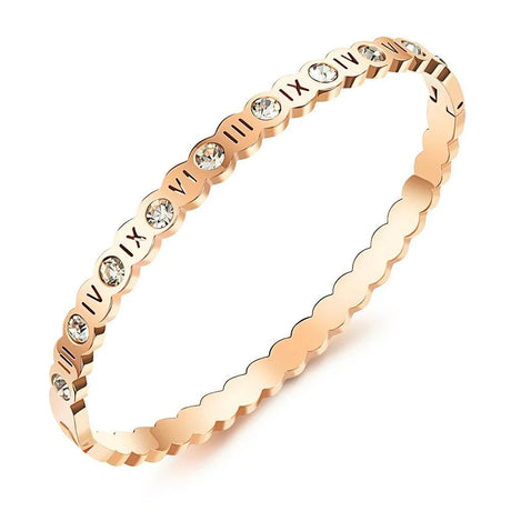 Bullion Gold Roman Empress Bangle