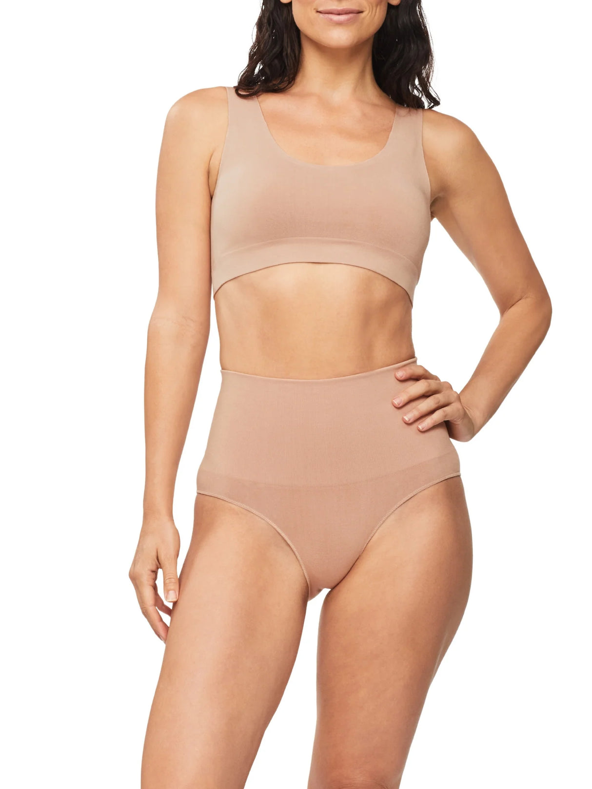 Nancy Ganz Bamboo Essentials W Brief - Mahogany