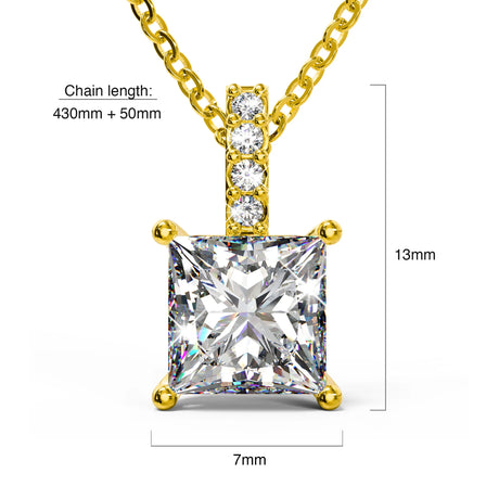Krystal Couture The Last Chance Necklace Embellished with Swarovski Crystals