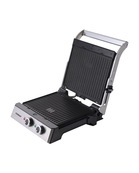 TODO 2000W Sandwich Press Contact Health Grill Flat Grill Griddle Plate Melts Toast