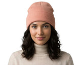 Cherry Red Marle Beanie - Pink