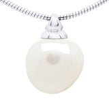 Necklace Semi Rigid Real Cultured Freshwater Pearl Baroque 12-13 mm - Natural White - Longueur 18 cm