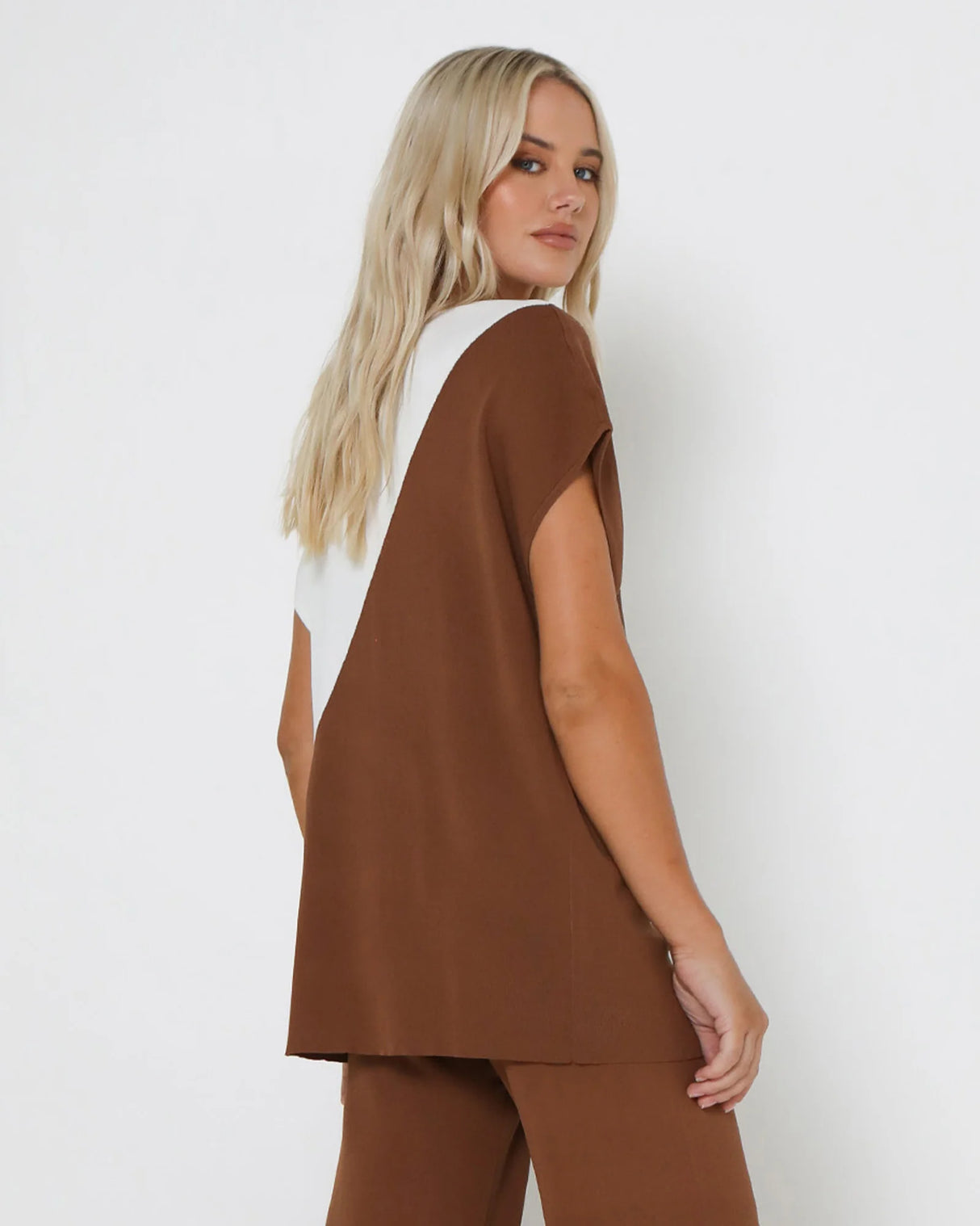 Lost In Lunar Norah Knit Top - Hazelnut