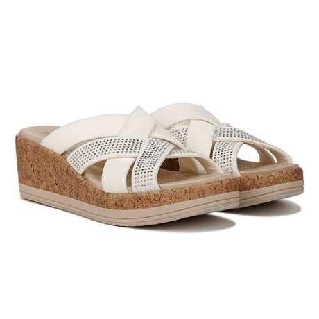 Bzees Reign Wedge Sandal - Sugar