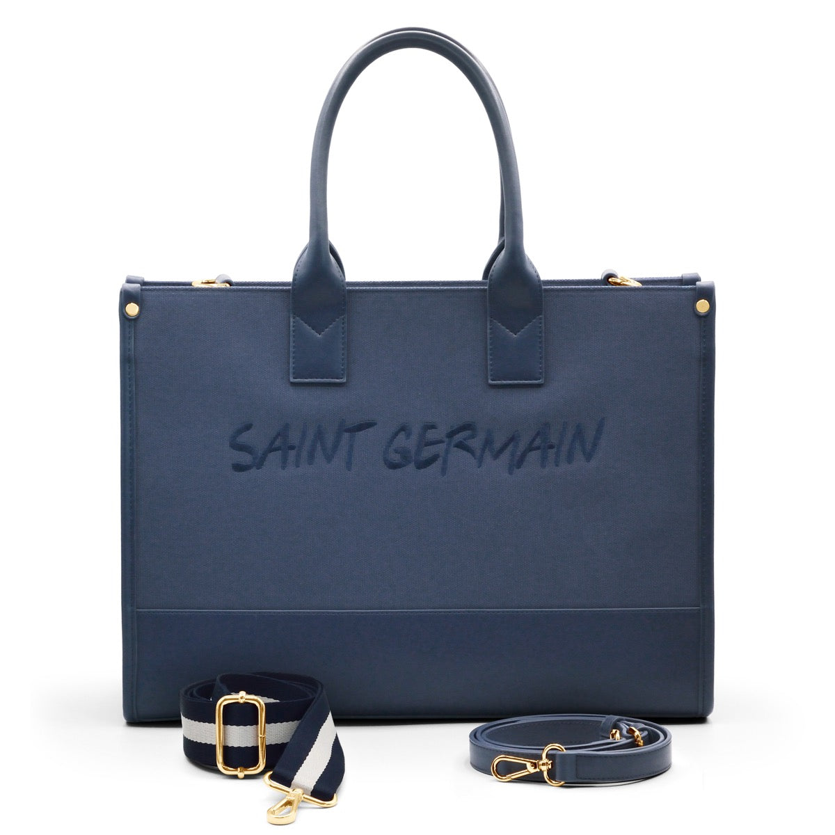 TOTE BAG QUARTIER LATIN NAVY BLUE