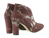 Bosccolo Womens Boots - Leaves Burgundy
