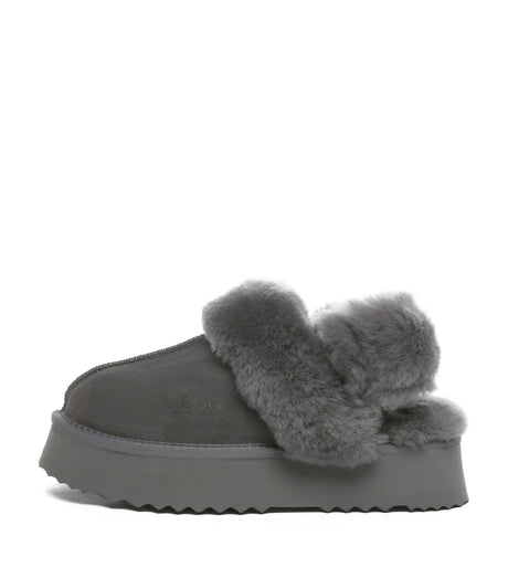 Australian Shepherd UGG Musa platform - Grey