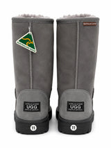 Australian Leather Ugg Classic Long Rubber Sole Grey - AU12