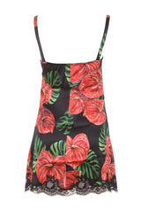 Dolce & Gabbana Women Flowers Lingerie Dress