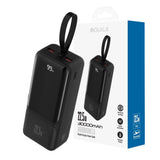 iQuick Power Square Power Bank 30000mAh 22.5W LED Display USB Type-C Type-A - Black